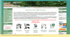 Desktop Screenshot of greasenergy-shop.com